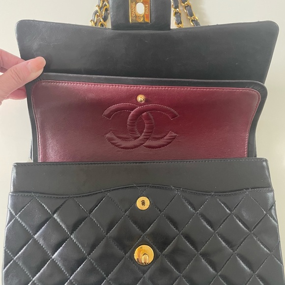 Chanel vintage classic medium flap bag - Picture 5 of 13